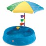 Vandens - smėlio baseinas su skėčiu ir malūnu 2in1 | Step2